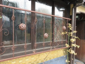 こんなところにテントウムシ